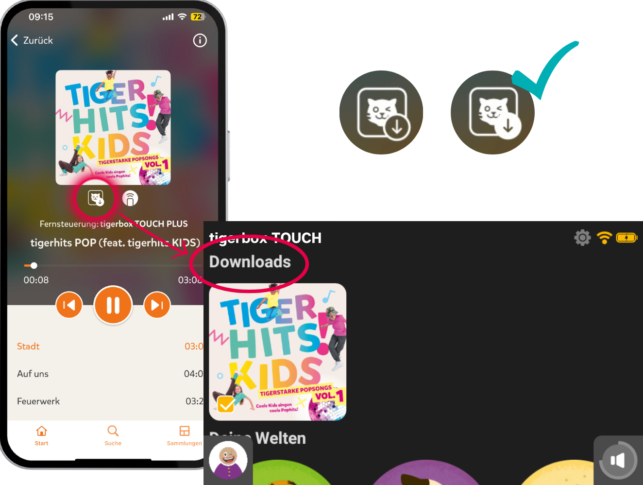 Titel über App auf Box herunterladen.png